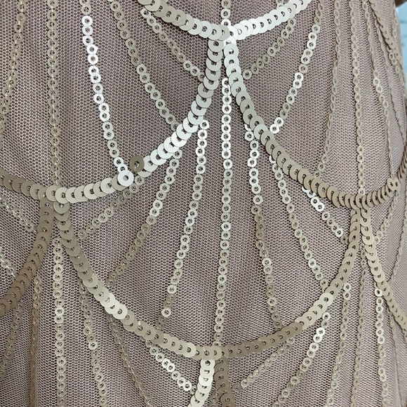 Sorella Vita NWT #9018 Bridesmaid or Mother of Bride Dress Sz 10 Sequins Holiday - Picture 11 of 16